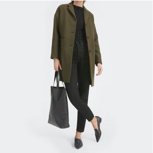 Everlane cocoon coat